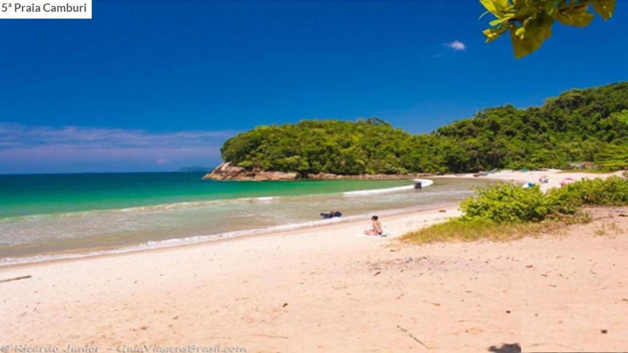 Apartamento Ubatuba - Praia Grande - 80M Da Praia - Ate 8 Pessoas - Praia Grande Ubatuba - 2 Quartos מראה חיצוני תמונה